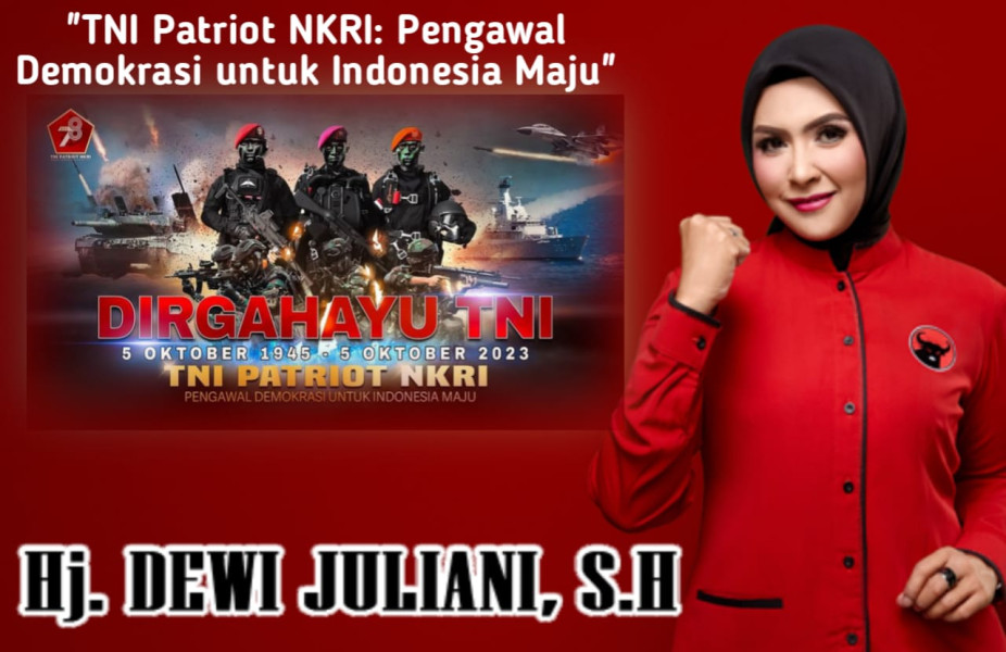 HUT TNI ke-78, Dewi Juliani : 