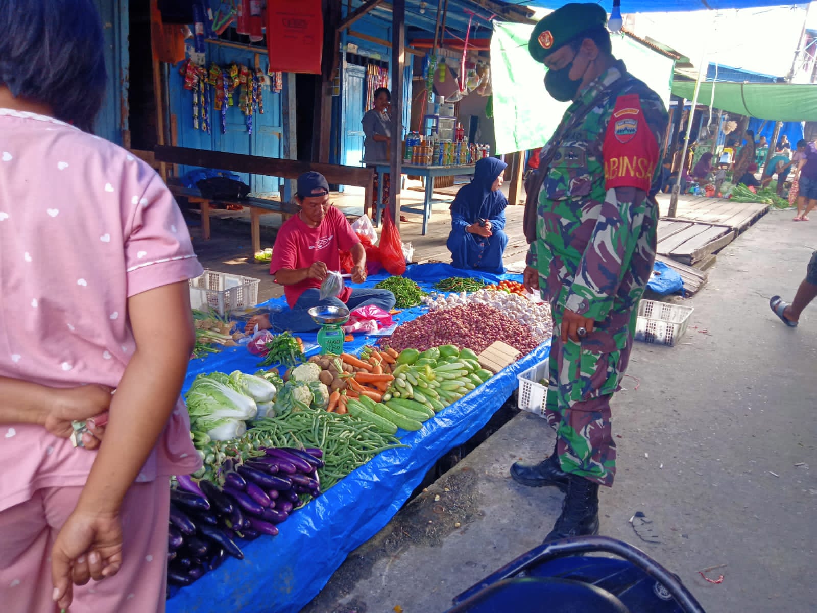 Serda Ilyas Lakukan Pengecekan Terhadap Harga Sembako