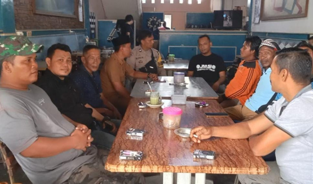 Bhabinkamtibmas Desa Tani Makmur Sosialisasi TPPO di Inhu