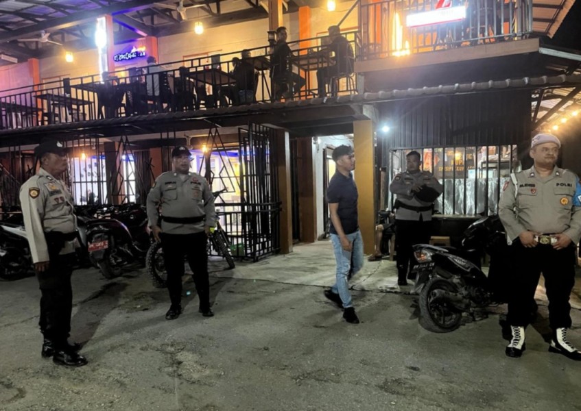 Berikan Rasa Aman Kepada Warga Masyarakat, Polsek Gaung Laksanakan Patroli KRYD Di Hari Ke 3 Idul Adha