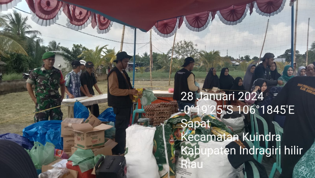 Ciptakan Ukhuwah Islamiyyah Bersama Masyarakat Melalui Komsos Babinsa Koramil 04/Kuindra