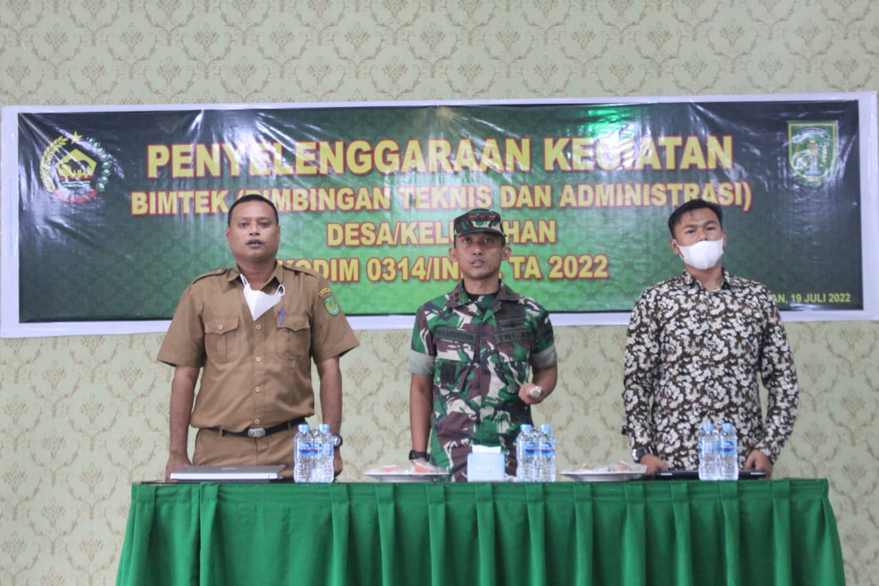 Pelaksanaan Bimbingan Teknik dan Administrasi Dalam Mendukung Tugas Babinsa