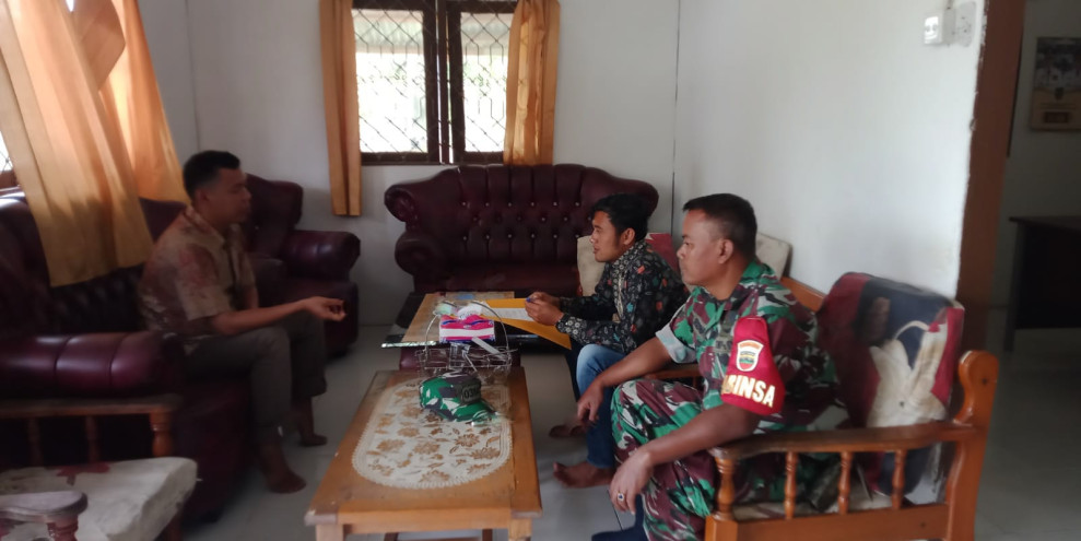 Babinsa Koramil 09/Kemuning Himbau Pentingnya Kesehatan Diri