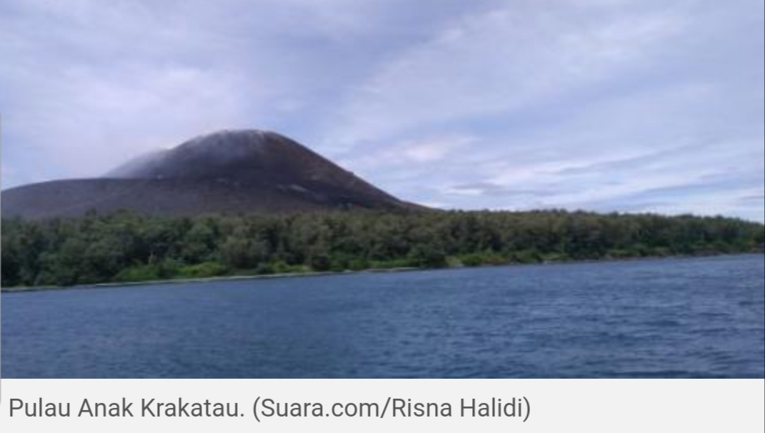 PVMBG Sebut Dentuman Misterius Bukan dari Anak Krakatau, Lihat Disini