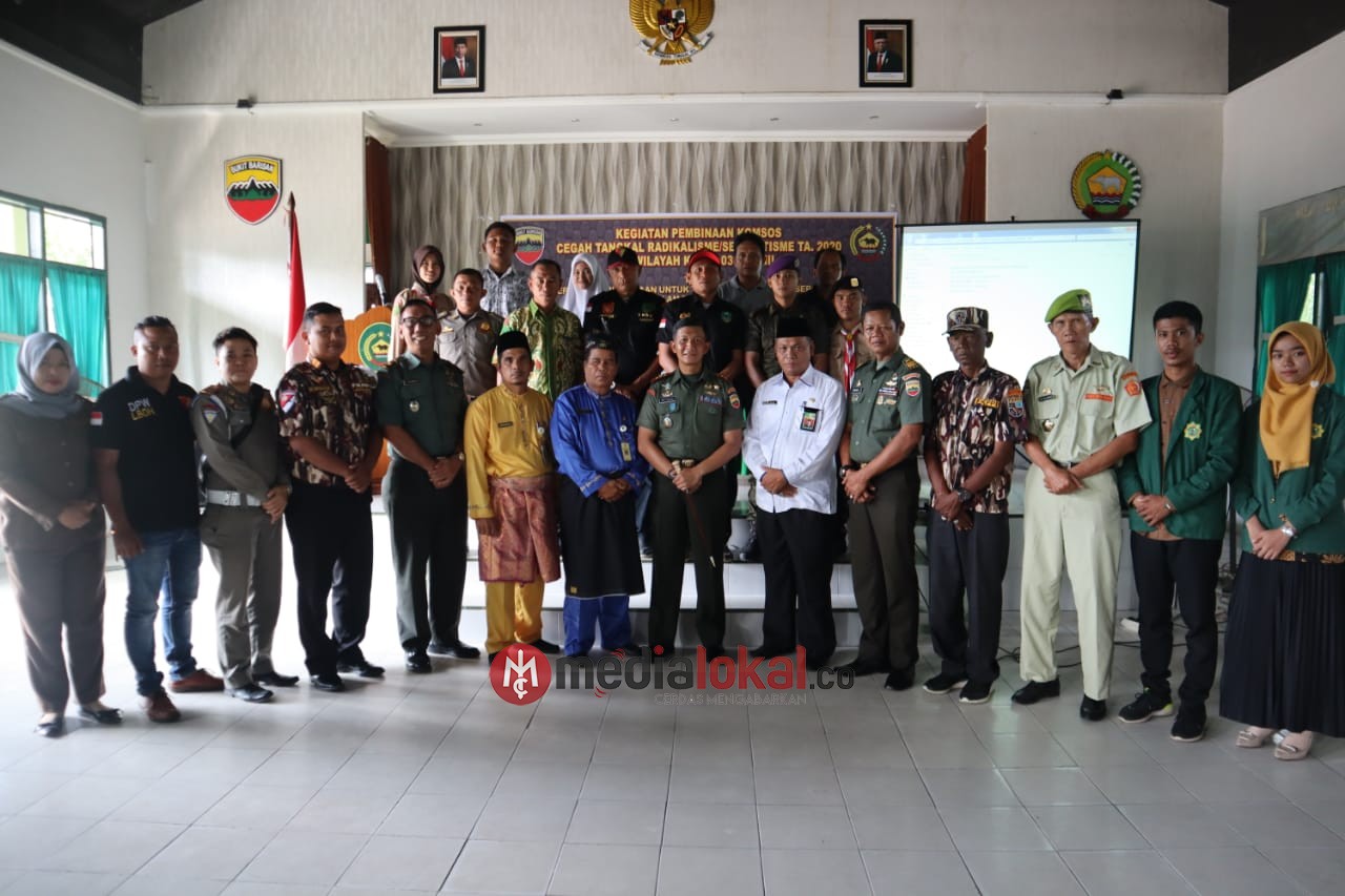 Dandim 0314/Inhil Lakukan Pembinaan Komsos Tangkal Radikalisme dan Separatisme Tahun 2020 Dandim 0314/Inhil Lakukan Pembinaan Komsos Tangkal Radikalisme dan Separatisme Tahun 2020