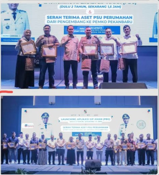 Pekanbaru Mudahkan Warga Urus PBG, Wako Resmikan Sip Aman