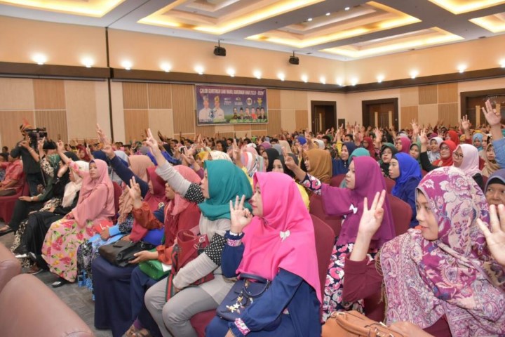 Siap Menangkan Firdaus-Rusli, Gabungan 5 Organisasi di Pekanbaru ini Gelar Deklarasi  