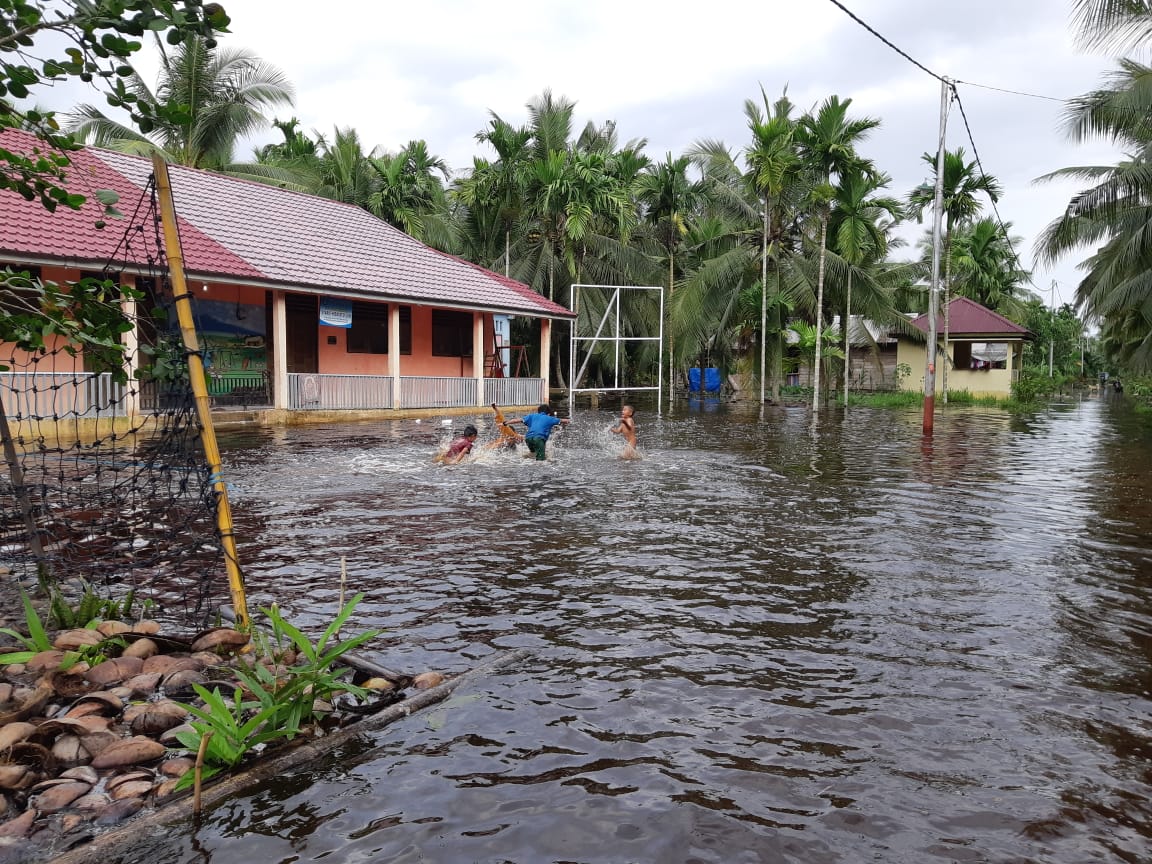 Banjir Terparah Landa Desa Kuala Gaung