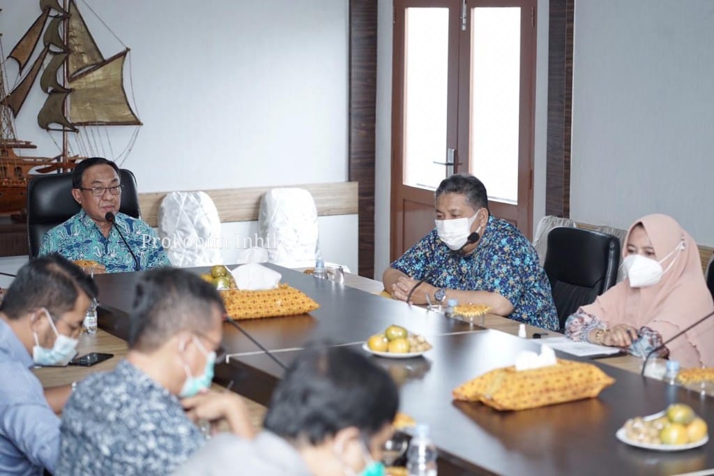 Bupati Inhil Pimpin Rapat Pembahasan Progres dan Kendala Pembangunan RSUD Puri Husada 