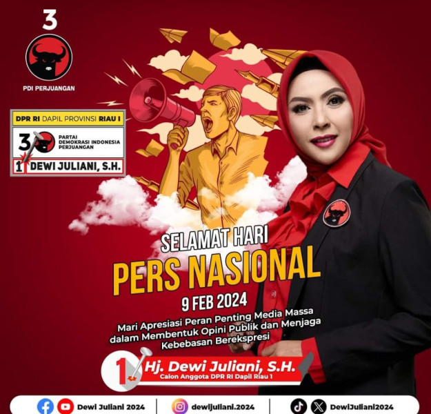 HPN 2024, Dewi Juliani Beri Apresiasi Peran Penting Media Massa