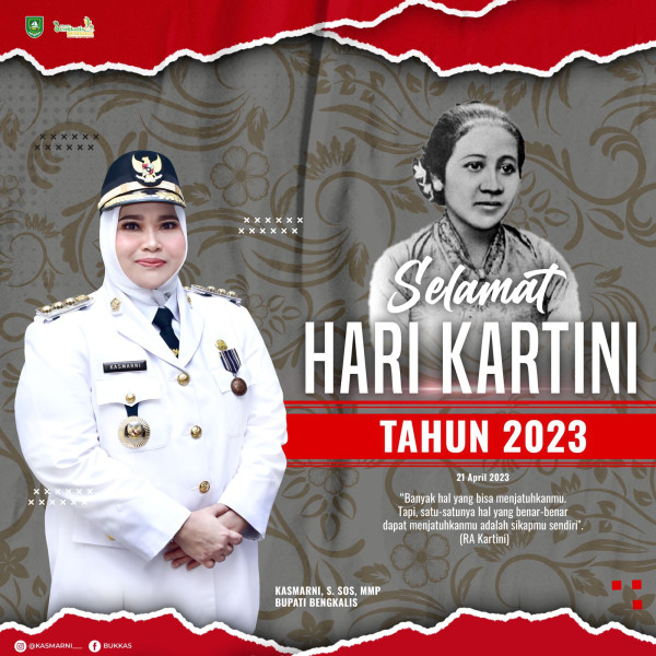 Hari Kartini, Bupati Kasmarni Ajak Perempuan Kabupaten Bengkalis Lebih Berdaya