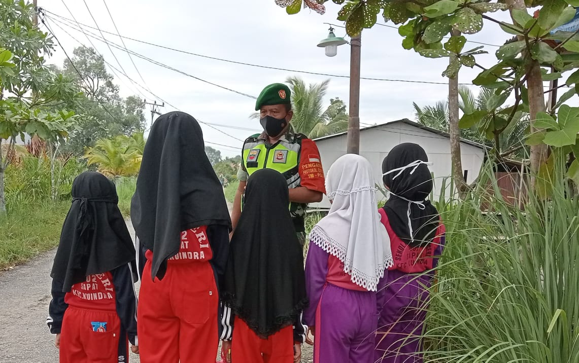 Pelda Zulfahmi Terus Lakukan Penegakan Disiplin Prokes