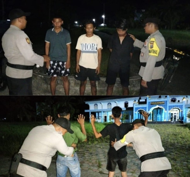 Personil Polsek Gaung Laksanakan Giat KRYD Dalam Rangka Cipkon Harkamtibmas di Wilayah Hukum