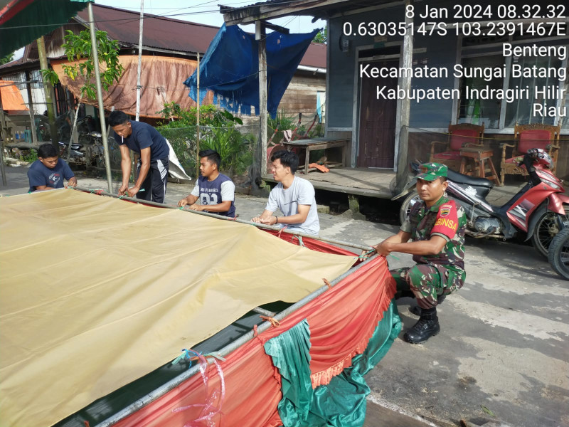 Melalui Komsos, Koramil 07/Reteh Dapat Jalin Hubungan dan Kedekatan Dengan Masyarakat