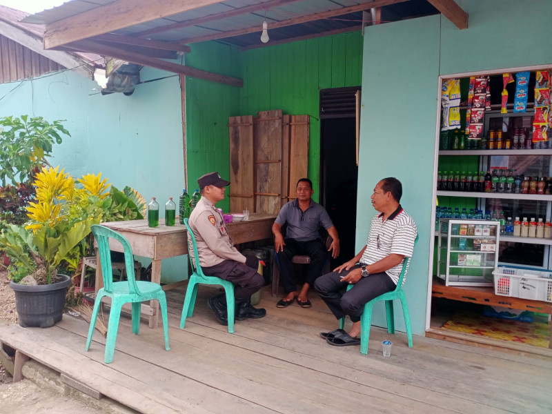 Giat Sambang dan Sosialisasi Terkait Pilkada Damai 2024 Terhadap Warga Desa Terusan Kempas