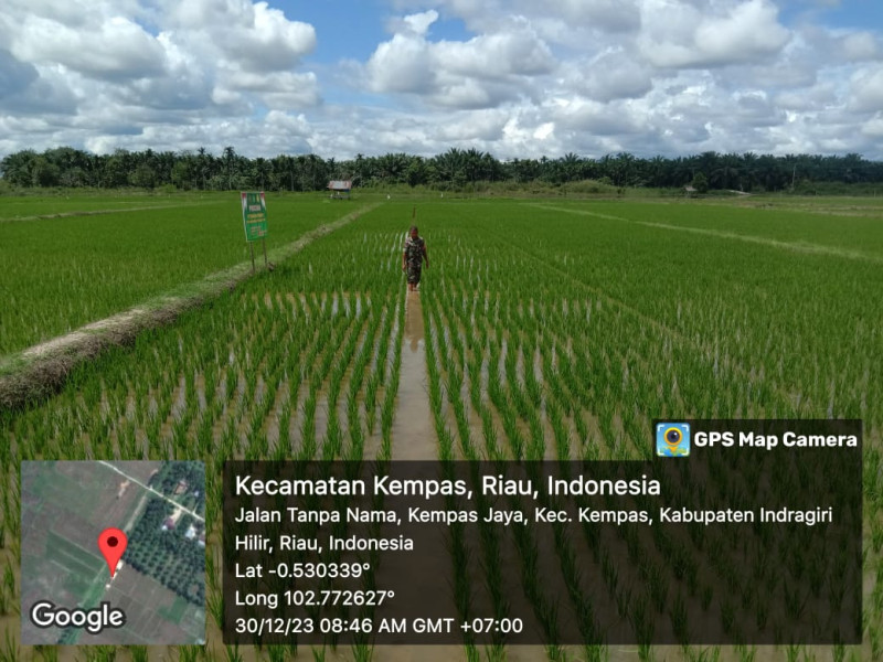 Babinsa 03/Tpl Tak Segan 