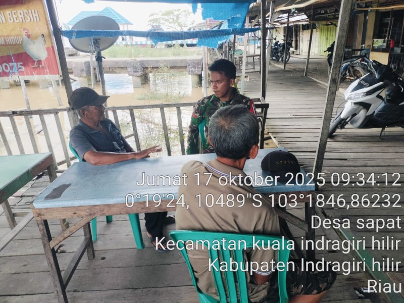 Komsos Babinsa Koramil 04/Kuindra: Meningkatkan Kualitas Hubungan dengan Masyarakat