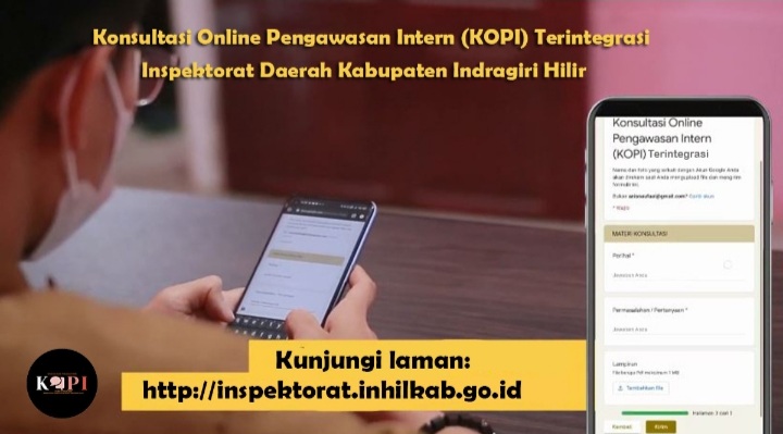 KEREN...! Inspektorat Inhil Ciptakan Inovasi 'KOPI'  Ini Kegunaannya, Yuk Lihat.... 