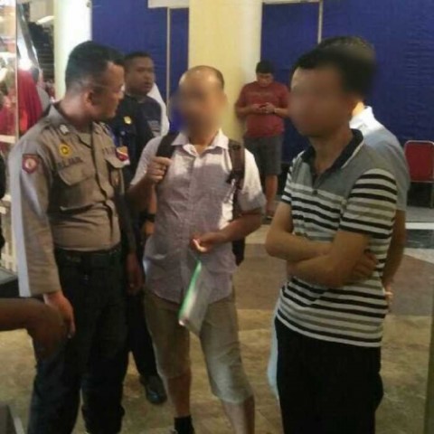 3 Pria WNA Asal Cina Diamankan Polisi dan Imigrasi Kota Pekanbaru 