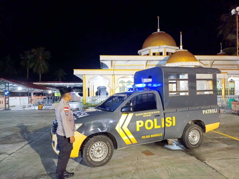 Polsek Bengkalis Rutin Patroli Pengamanan 