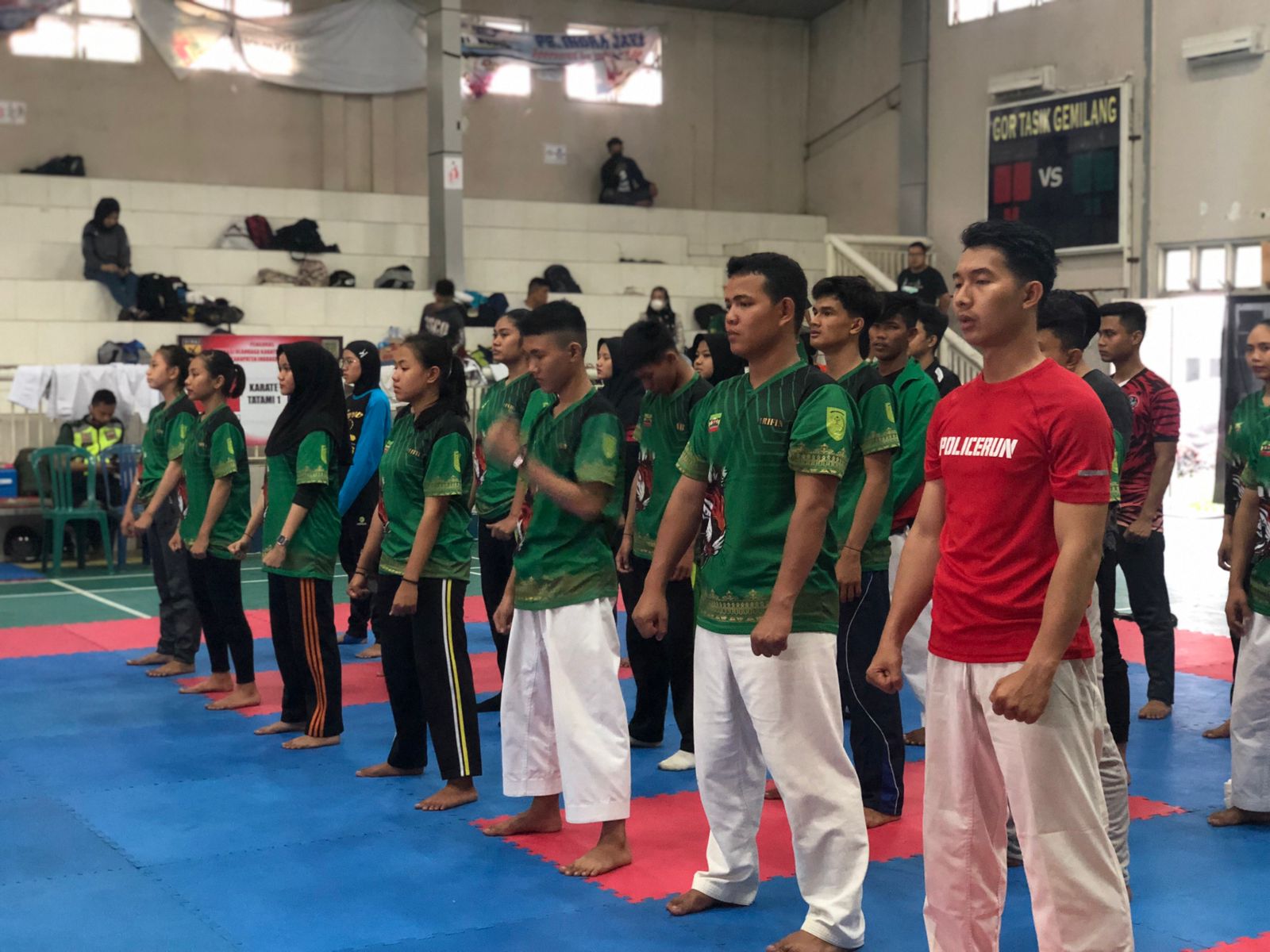 Hadapi Porprov Riau 2022, 18 Atlet Karate Terbaik Inhil Terpilih dalam Seleksi Akhir Forki