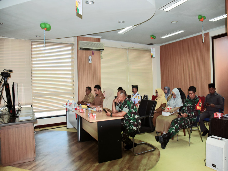 Pj Sekda Kampar Kembali Ikuti Rakor Pengendalian Inflasi Bersama Kemendagri