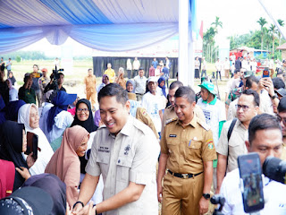 Bupati Kampar Terima Kunker Wamen Pertanian RI Guna Perkuat Swasembada Pangan