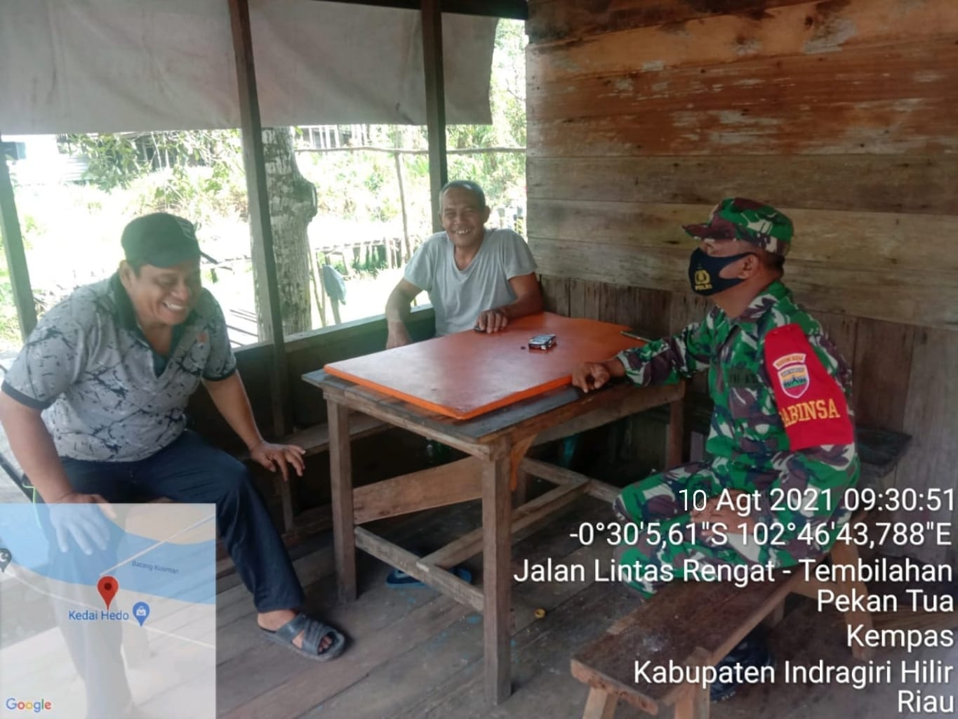 Keakraban Babinsa Pekan Tua Dengan Warga Binaan Dalam Berkomunikasi Sosial 