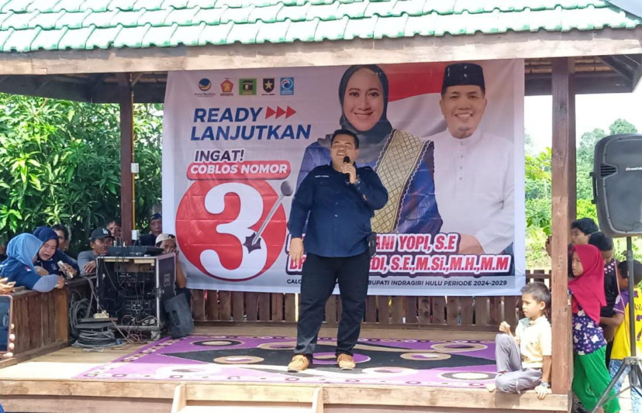 Sabtu P Sinurat: Kita Lanjutkan Pembangunan Yang Sudah Baik Ini, Kita Coblos Paslon Ready Nomor 3