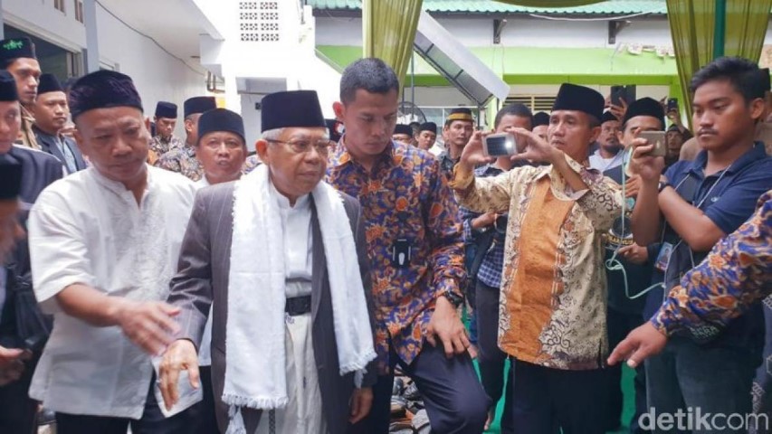 Maruf Amin Silaturahmi dengan Ulama di Bekasi