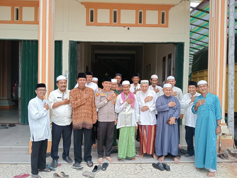 Kapolsek Kempas Gandeng Ulama Wujudkan Pilkada Damai 2024