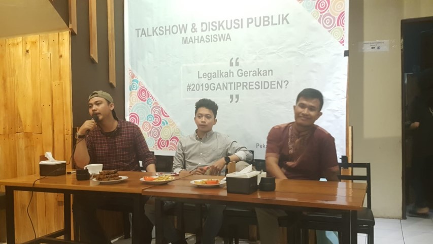 Pemuda Riau Menolak Deklarasi Gerakan #2019GantiPresiden 