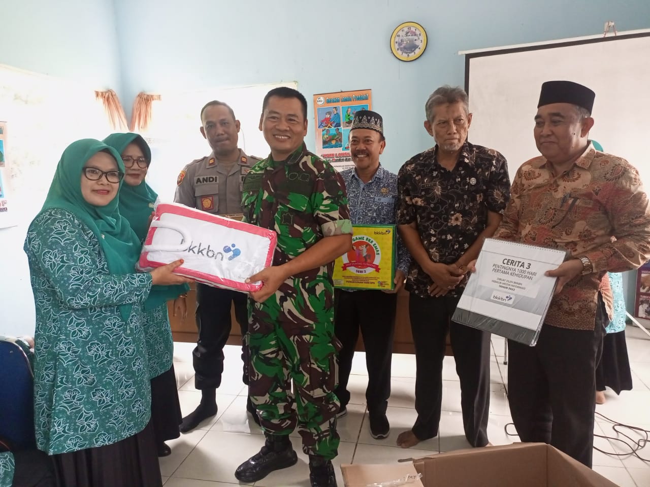 Kegiatan Loka Karya Mini Lintas Sektoral 2022 di Hadiri Danramil 04/Kuindra