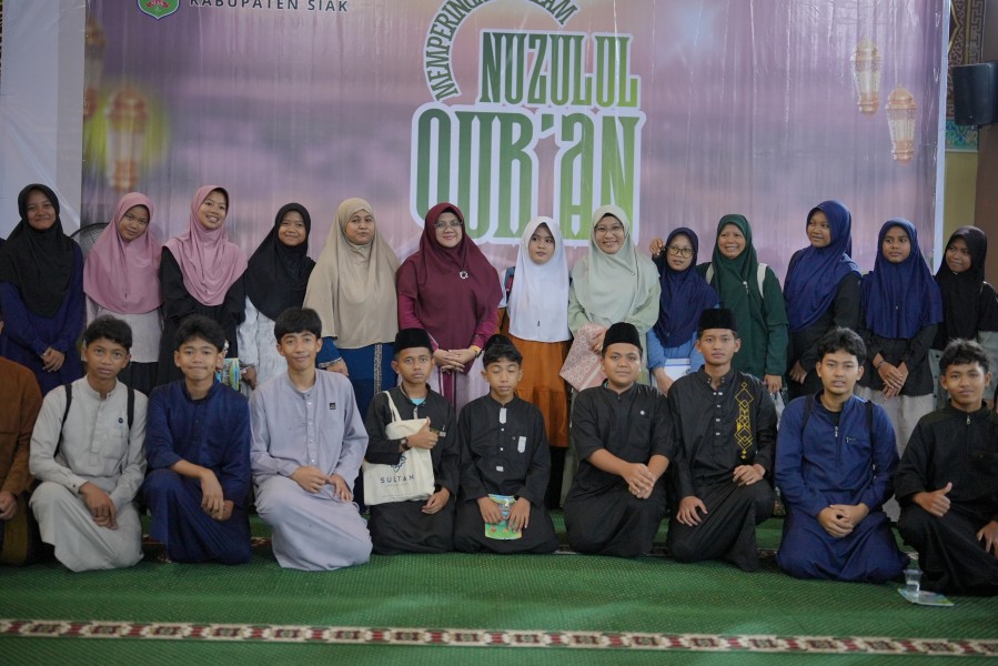 Bupati Afni : Kedepan Anak Siak, Menjadi Generasi Qur’ani