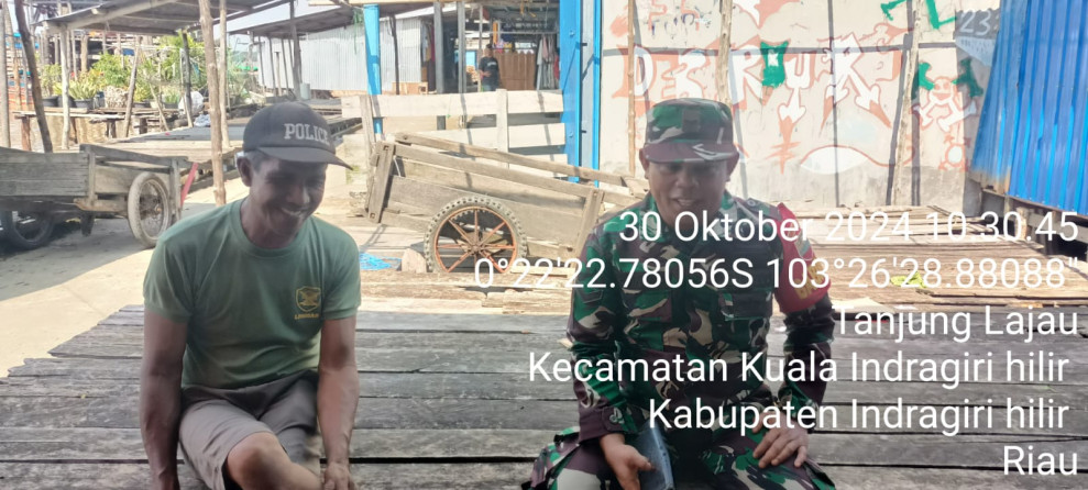 Dengan Kekompakan, Babinsa Koramil 04/Kuindra Dapat Jalin Silaturahmi Dengan Sesama Warga