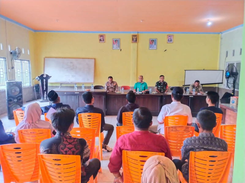 Babinsa 03/Tpl Hadiri Rapat Pembentukan Panitia HUT RI Ke-78