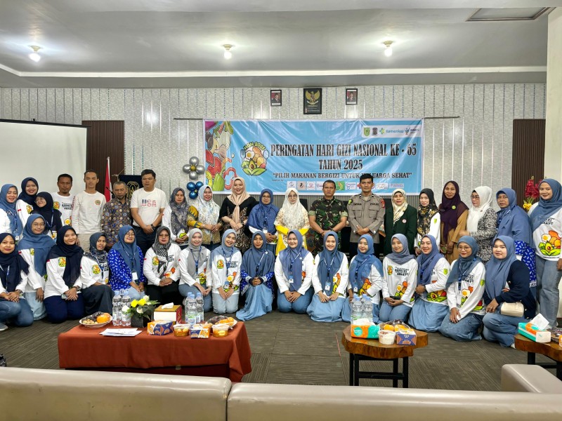 Kader Posyandu Gelar Peringatan Hari Gizi Nasional ke-65