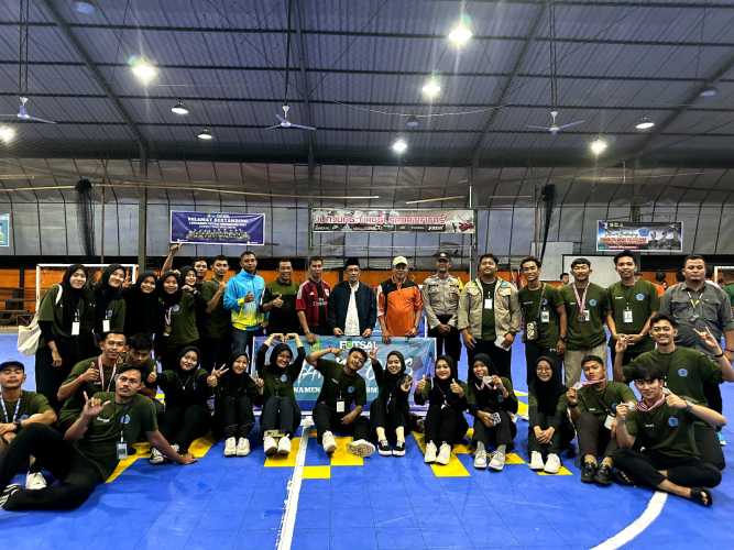 Perdana Dilaksanakan, HIMOM Sukses Gelar Open Turnament Futsal