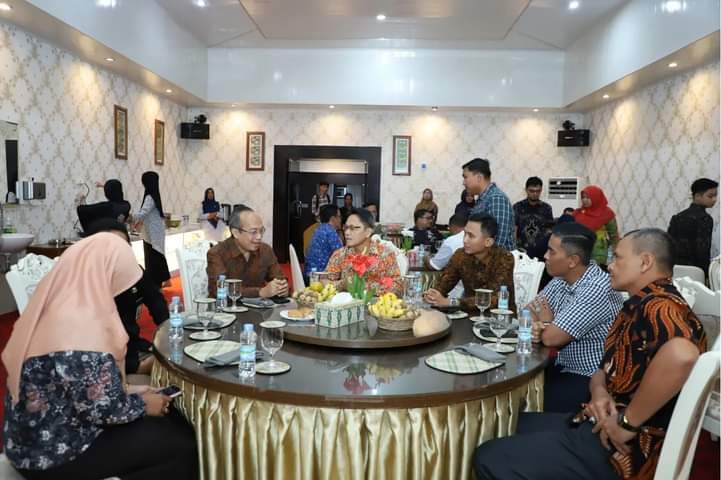 Pemerintah Kabupaten Indragiri Hilir Menerima Kunjungan Kepala BPS Prov. Riau