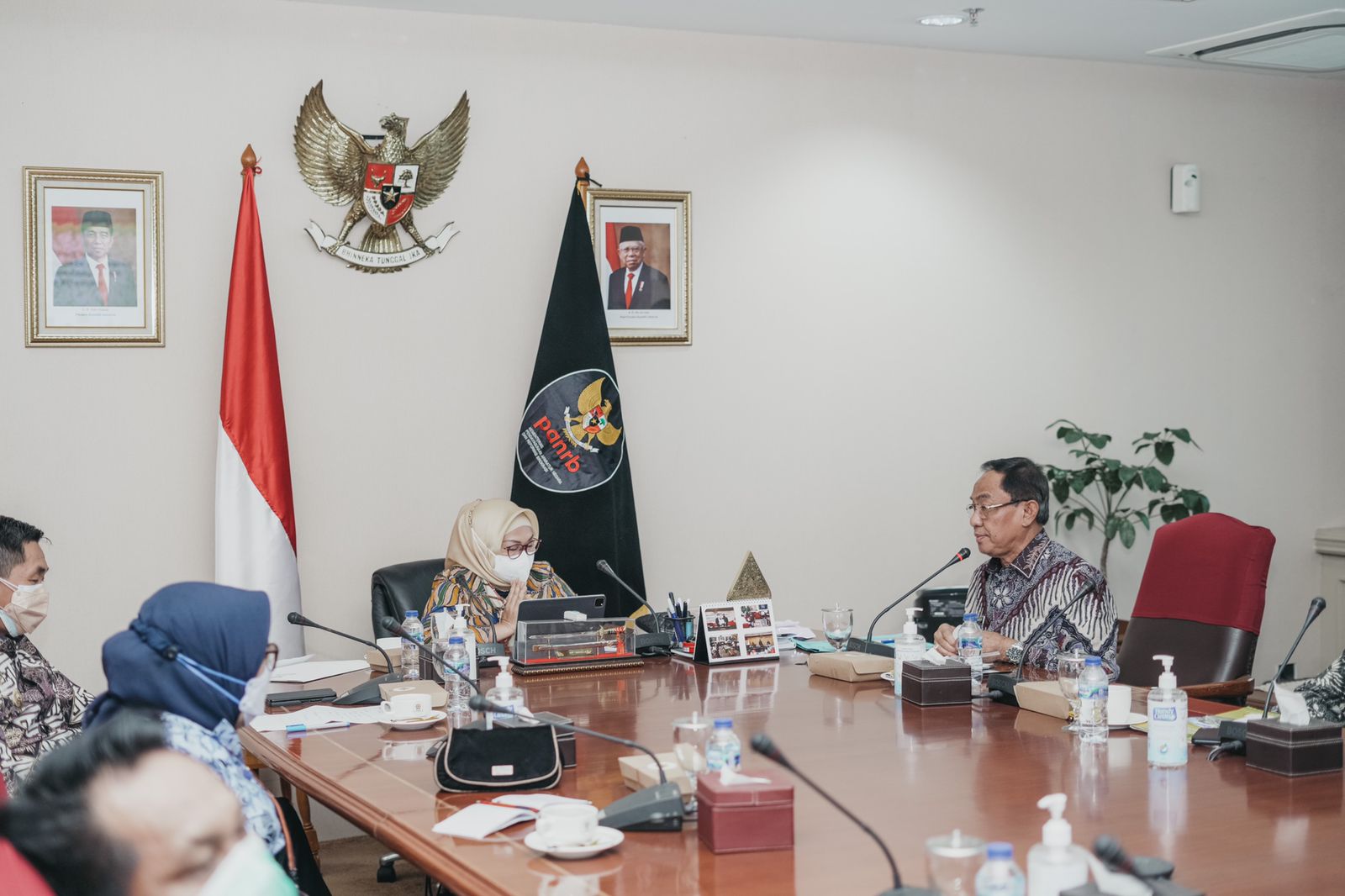 Bupati Inhil Ekspos Pembentukan MPP dan Disambut Menteri PANRB RI 