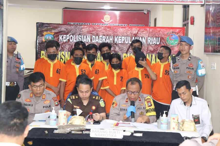 Ditresnarkoba Polda Kepri Musnahkan Barang Bukti Sabu Exstasi, Dan Ganja Periode Februari Dan Maret 2025 Ditresnarkoba Polda Kepri Musnahkan Barang Bukti Sabu Exstasi, Dan Ganja Periode Februari Dan Maret 2025