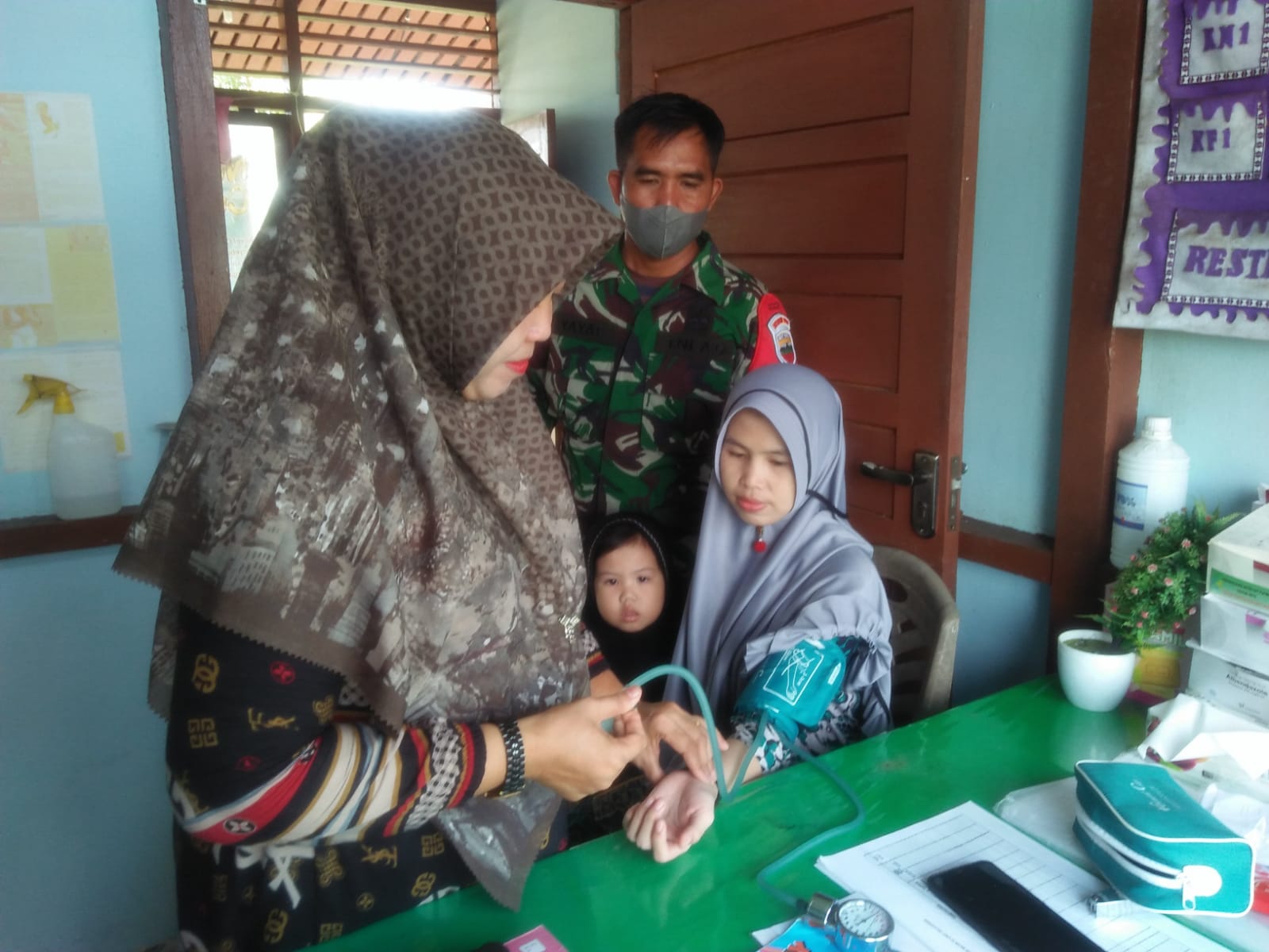 Komsos Bersama Warga Binaan Oleh Serda Mas Yayat Guna Jalin Silaturrahmi