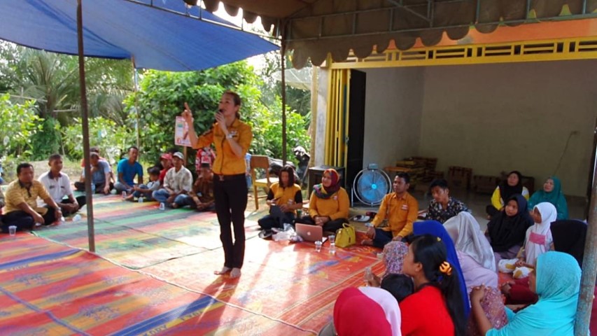 Kampanye di Dusun Bhakti, Herawati Hadirkan 2 Pengacara Kondang
