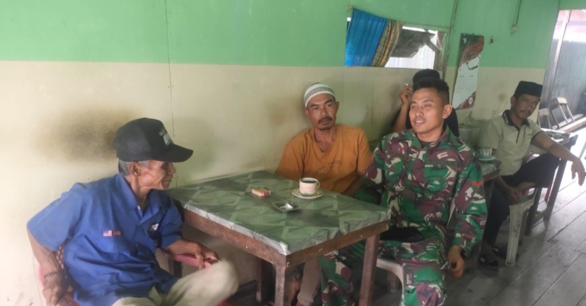 Pengawasan SDM: Meningkatkan Silaturahmi antara Kopda Irawan dan Masyarakat Desa