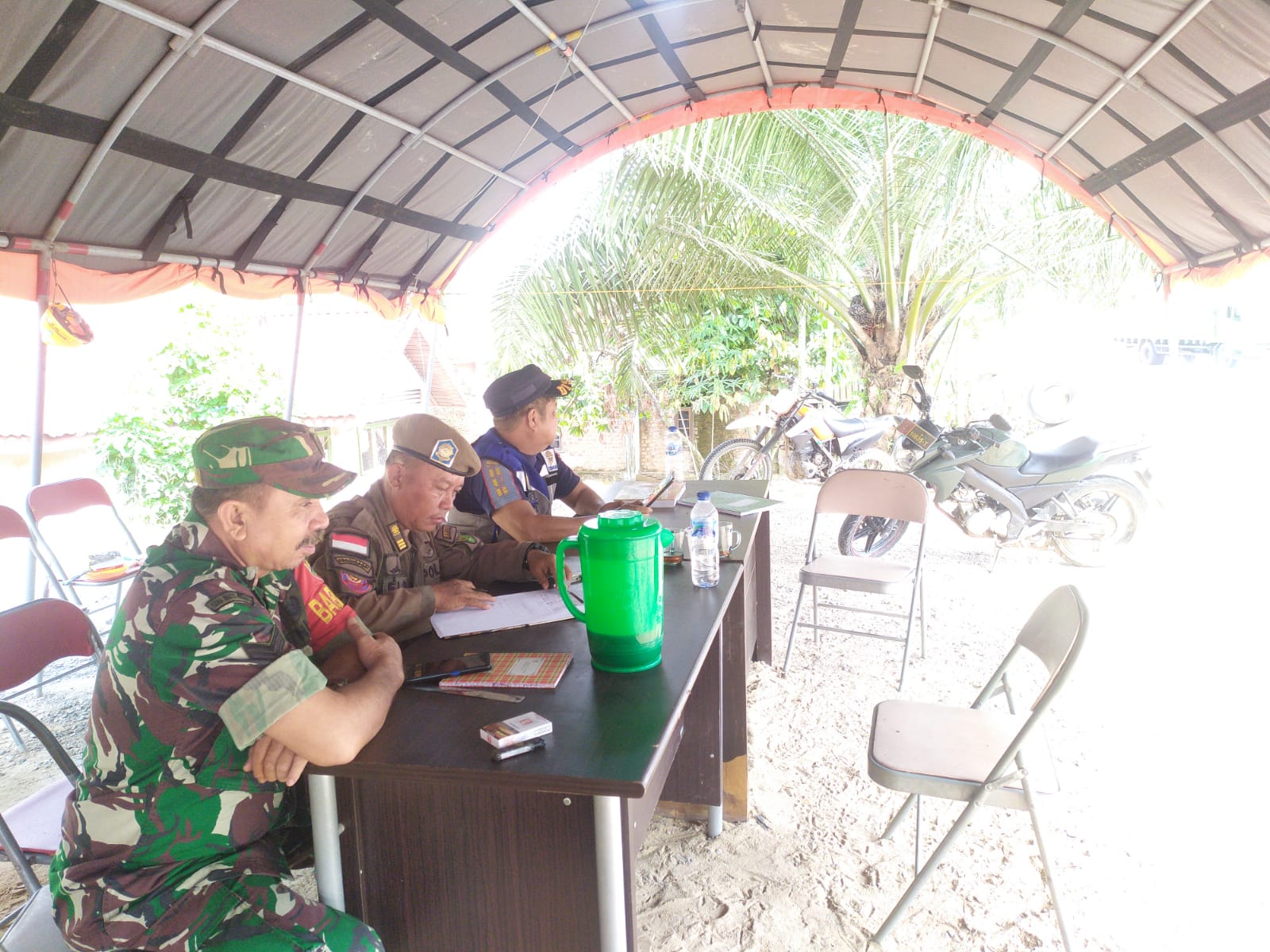 Pengawasan Terhadap Ternak dan Pemeriksaan Ternak Sapi dan Kambing Oleh Babinsa Koramil 09/Kemuning