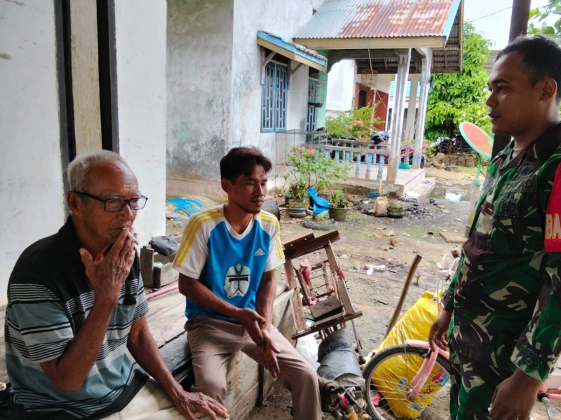 Babinsa Koramil 03/TPL Rajut Kerukunan di Jantung Kampung Pancasila