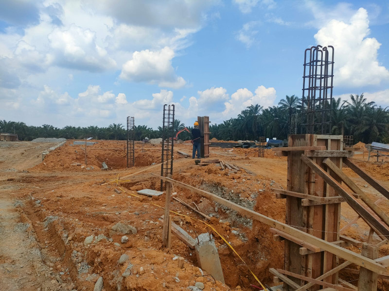 Proyek Gudang Wingsfood di Bagan Batu Tak Daftarkan Pekerja ke BPJS Ketenagakerjaan, Ahli K3 BP Jamsostek Rohil minta CV Cikini Raya Taat Aturan