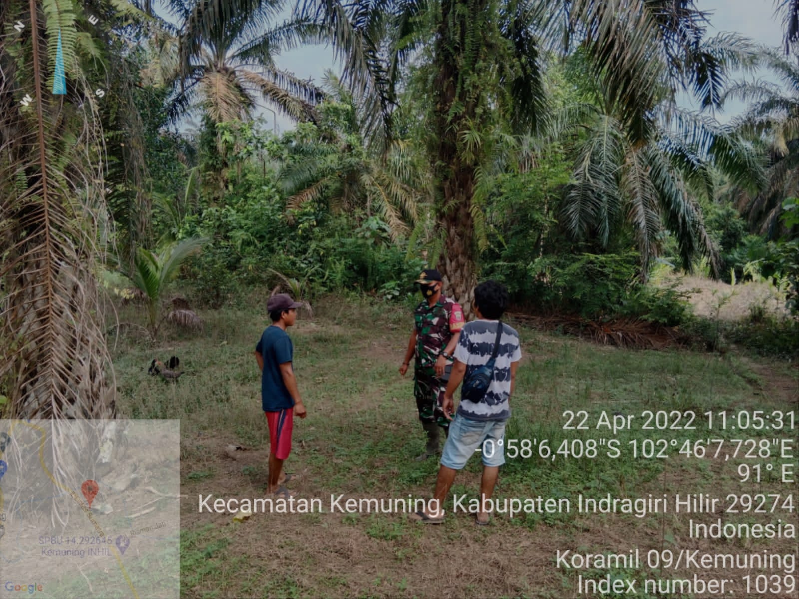 Serda Ramadhan Menghimbau Masyarakat Agar Tidak Membuka Lahan Sembarangan