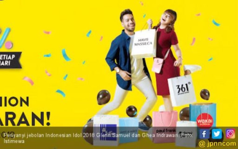 Penyanyi Jebolan Indonesia Idol 2018 Jadi Ikon e-commerce