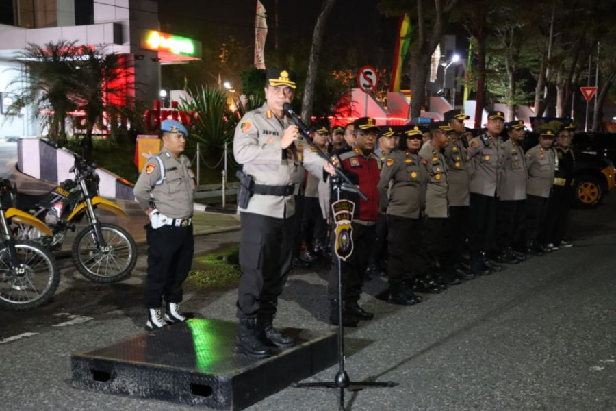 Gelar Patroli Malam Hari, 36 Sepeda Motor Diamankan Polresta Pekanbaru